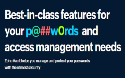 Zoho Password Manager