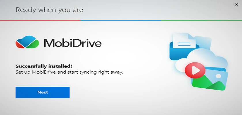 MobiDrive Installed 