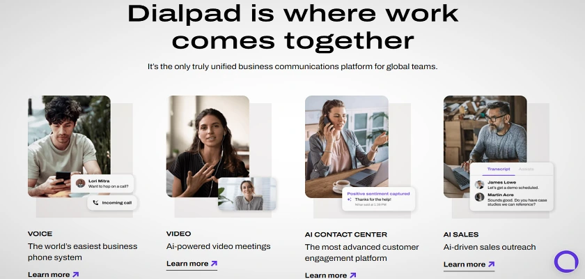 cloud based VoIP system Dialpad