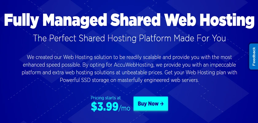 accuweb hosting review shared hosting