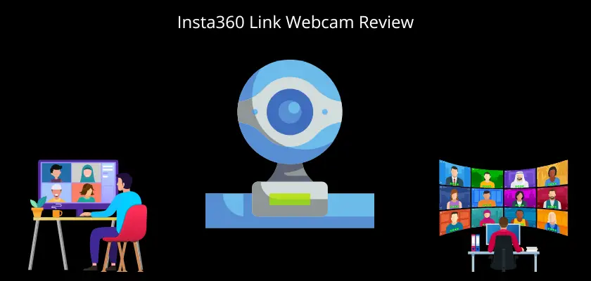 Insta360 Link - PTZ 4K Webcam with 1/2 Sensor, AI Tracking, Gesture  Control, HDR, Noise-Canceling Microphones, Specialized Modes, Webcam for  Laptop