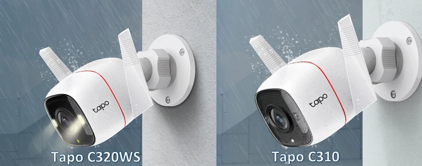 TP Link Tapo C320 vs. TP Link Tapo C 310