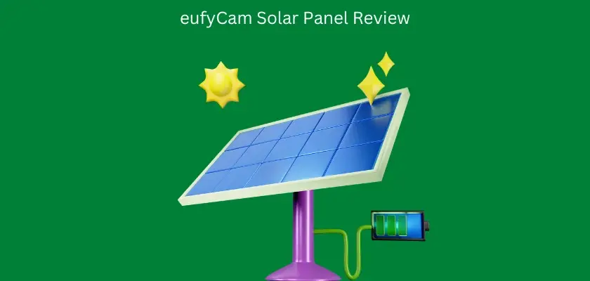 eufycam solar panel charger