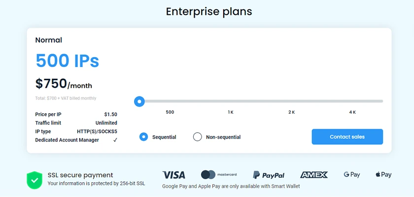 DDC Enterprise Plans