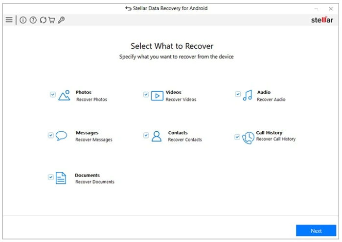 Stellar Data Recovery for Android