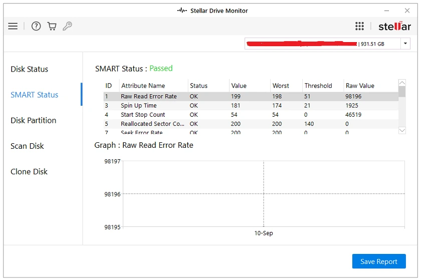 Stellar Drive Monitor