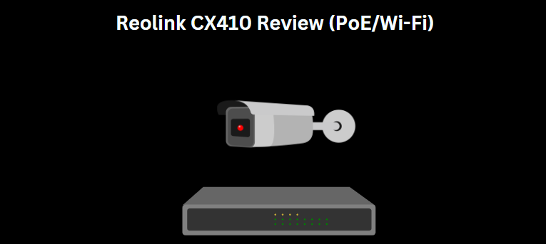 Reolink CX410 PoE Review, Reolink CX410 WiFi Review